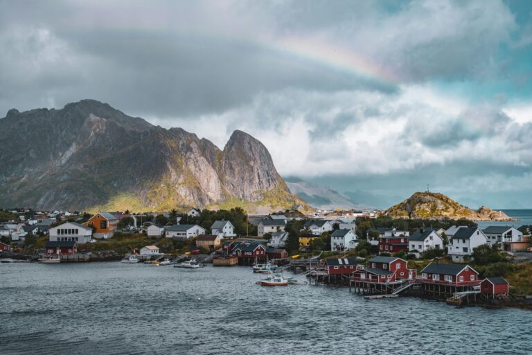 Isole Lofoten paesaggio